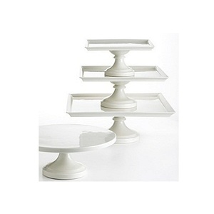 Soporte de pastel de color dorado de metal con soporte de pastel de cuatro niveles de calidad exclusiva para cumpleaños y ocasiones de boda - Product Image 5