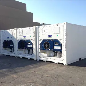 El mejor precio 20Ft 40Ft usado contenedores de uso multipropósito Refrigerador Contenedor Reefer para la venta