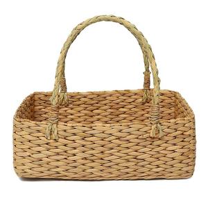 Panier suspendu en bois pour la décoration de table de restaurant à domicile, porte-fruits, contenant pour aliments et fruits, panier en métal, vaisselle, porte-fruits - Product Image 2