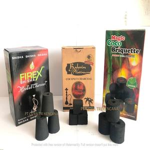 Baguettes de charbon de coco en 2 sachets, charbon de coco, matériel brut pour la fabrication de SHISHA/narguilé, charbon de coco à KAWAGUCHI du japon - Product Image 6