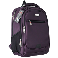 Sac à dos antivol imperméable en nylon pour homme, grande capacité, doublure polyester, compartiment zippé pour ordinateur, personnalisable OEM - Prix de gros