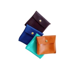 New Arrival PU Leather Coin <b>Purses</b> Best Quality Small Size Zipper Closure 3 Different Colors-<b>Pink</b> Green Brown Best Price - Product Image 2