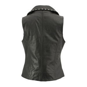 Gilet en cuir décontracté pour moto, hiver, à carreaux, imperméable, coupe-vent, respirant, design personnalisé pour hommes et femmes - Product Image 6