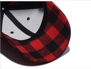 หมวกเบสบอลสไตล์สปอร์ตทำจากผ้าฝ้ายแผง6ชิ้นแบบปักโลโก้ตามสั่งหมวกของพ่อลายตามสั่งแบบเรียบ Gorras 6แผงในเวียดนาม - Product Image 5