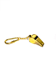 Premium Quality Whistle Brass Keychain for Car, Bike, Cycle and Home Restaurants <b>Keys</b> Customised <b>Custom</b> Package Accepted - Product Image 3