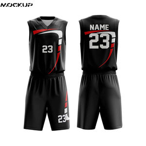 Diseño de uniforme de baloncesto con patrón a rayas, número de nombre personalizado para equipo 2021 - Product Image 4