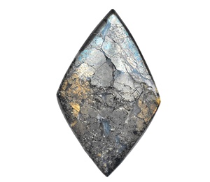 Cabujón de marcasita Natural, GEMA de marcasita de alta calidad, para fabricación de joyas, cabujón Multi Purpsoe - Product Image 1