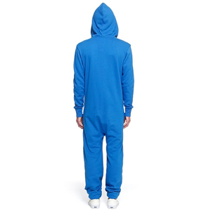 Los hombres azul claro Color Mono/mono de la venta superior los hombres Mono/los hombres adultos Onesie pijama traje de salto - Product Image 3