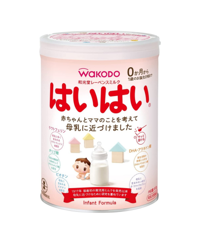 Японское молоко Wakodo gleens Haihai 810 г babyproduct, сделано в Японии