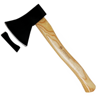 KSEIBI Hache Avec Manche En Bois Charpentier Hache Ménage Axe800g