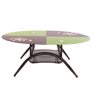 Trung Tâm Bàn Cà Phê Nhà Máy Tempered Glass Trung Quốc Với Thiết Kế Hoa Văn In Ấn Nội Thất Phòng Khách Hiện Đại Sang Trọng 30-45 Ngày - Product Image 6