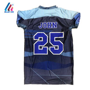 Maillot de football américain entièrement sublimé, nom d'équipe personnalisé, haute qualité, unisexe, coton, manches longues - Product Image 4