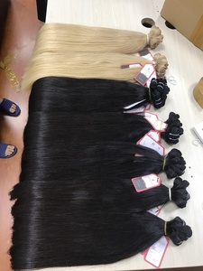 Khuyến mãi cho tất cả các sợi nói-100 % Trinh Remy tóc con người 8A lớp băng tóc mở rộng lên đến 80cm chiều dài 30 inch kéo dài sóng - Product Image 5