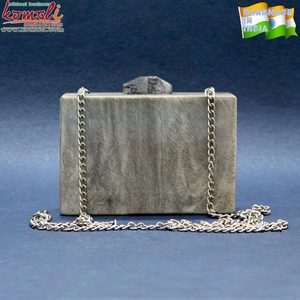 Dusk Dawn-cartera de mano de resina acrílica, hecha a mano, personalizada - Product Image 3