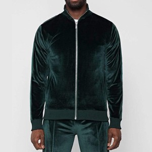 Sudadera con cremallera para hombre, conjunto de 2 piezas, traje para trotar, chaqueta de chándal de lana, venta al por mayor - Product Image 6
