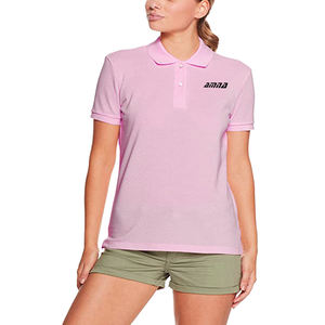 เสื้อลำลองแบบใหม่สำหรับผู้หญิง,เสื้อโปโลกางเกงขาสั้นปักโลโก้แบบเฉพาะ - Product Image 6