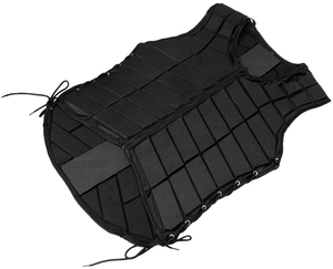 Nuevo Chaleco de Seguridad Ecuestre Color Negro para Adultos con Logotipo y Talla Personalizables - Product Image 6