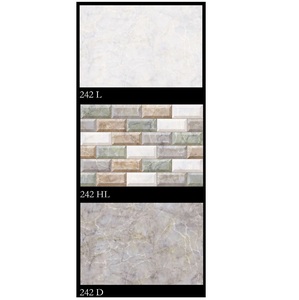 Modern <b>Ceramic</b> Carbon Matte Terrazzo Porcelain Tile 30x45cm Green Heat <b>Insulation</b> Outdoor Kitchen Home Living Room Exterior - Product Image 4