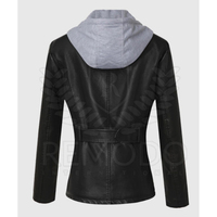 Veste de moto pour femme en cuir véritable à 100 %, motif à carreaux, respirante, finition vieillie, marron, logo personnalisé, taille plus, hiver