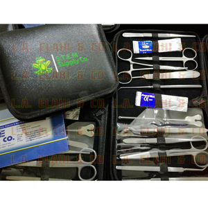 ชุดเครื่องมือผ่าตัดกายวิภาคสัตว์ 18 ชิ้น สำหรับการศึกษาชีววิทยาทางการแพทย์ ยี่ห้อ LA ELAHI CO - Product Image 6