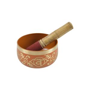 Cuenco para cantar de colores brillantes, tazón barato con acabado pintado, diseño hecho a mano - Product Image 2