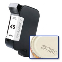 Campione disponibile 45 inchiostro 12.7mm 51645a TIJ2.5 cartuccia a getto d'inchiostro termico TIJ 45 per HP45 Plotter portatile per stampante
