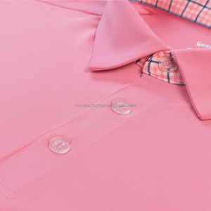 เสื้อยืด100% โปโลผ้าฝ้ายสำหรับผู้ชายใส่เล่นกอล์ฟผ้าโพลีเอสเตอร์ผ้าสแปนเด็กซ์และพิมพ์ลายสวมใส่สบายสูงสุดมีโลโก้ตามสั่ง - Product Image 4
