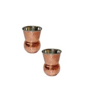 Hotels/Restaurant Koper Borrelglas Groothandel Exporteur Uit India Nieuwe Ontwerp Hand Gehamerd Koperen Glas Voor Selling