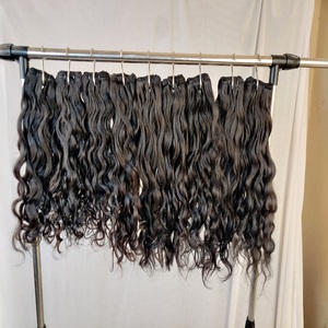 Listo para enviar 13X6 13X4 360 transparente para frontal de encaje con extensiones de cabello indio rizado natural de la India - Product Image 3