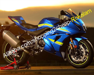 Moto pour Suzuki GSX-R1000 2017 <span class=keywords><strong>2018</strong></span> 2019 GSXR1000 <span class=keywords><strong>GSXR</strong></span>-<span class=keywords><strong>1000</strong></span> K17 <span class=keywords><strong>1000</strong></span> 17 18 19 bleu noir ABS Kit de carénage - Product Image 1