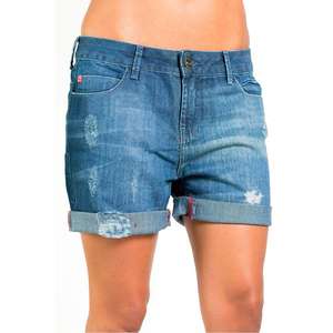 กางเกงผ้ายีนส์ขาสั้นสำหรับผู้หญิงที่ดูเป็นธรรมชาติ & เซ็กซี่เสื้อผ้าแห้งเร็วและยั่งยืนสำหรับสวมใส่สบายๆในชีวิตประจำวัน - Product Image 5