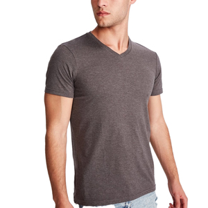 T-shirt homme uni, style 2021, col rond, 100% coton, pour homme/garçon. - Product Image 1