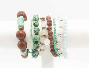 2026 Hot Selling Tassel <b>Bracelet</b> Handmade Multi Color Beaded <b>Bracelet</b> Set Women Fashion Accessories from India. - Product Image 2