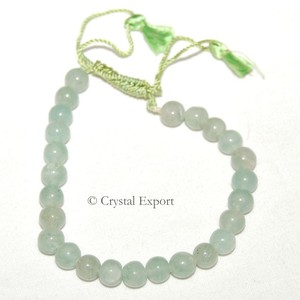 Online Green Agate Drawstring <b>Bracelets</b>-Crystal & Rhinestone Unisex Classic Style Low Price Handmade <b>Healing</b> Wedding Gift - Product Image 1