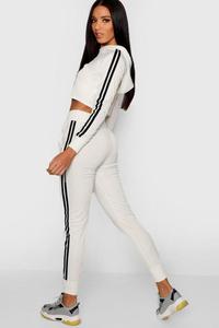 Ensemble de survêtement décontracté de maternité d'hiver avec logo personnalisé imprimé, jogging, sweat-shirt, 100% coton, évacuation de l'humidité, OEM en gros - Product Image 5