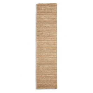 Tapis rectangulaire en jute tressé en fibres naturelles, avec support en toile de coton, réversible, adapté aux animaux domestiques, antidérapant, pour salon, hôtel, décoration intérieure - Product Image 6