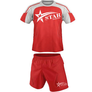 Uniformes de rugby personnalisés avec logo imprimé, respirants, sublimation numérique, polyester et élasthanne, séchage rapide, antibactérien - Product Image 3