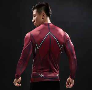 Heavy Sublimation Design Baselayer Compression Shirt for Men and Women Sports <b>Long</b> <b>Sleeve</b> <b>Base</b> <b>Layer</b> Shirt for Gym Workout Shirt - Product Image 5