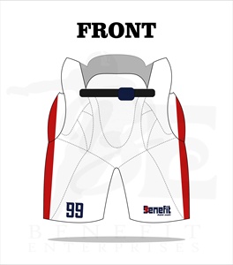 2023 personnalisé Sublimation Hockey pantalons coquilles/vente en gros pas cher de haute qualité personnalisé Sports sur glace pantalon/hommes Hockey pantalon - Product Image 4