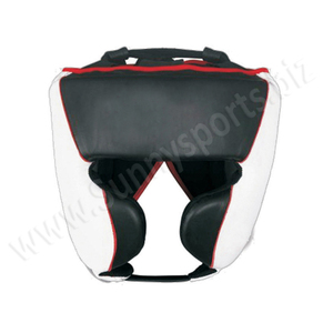 Protector de cabeza duradero personalizado para boxeo, Logo personalizado de cuero Pu, venta al por mayor, 2021 - Product Image 5