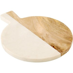 Planche à découper jetable en pierre et en bois de style naturel avec poignée Blocs à découper pour la cuisine - Product Image 5