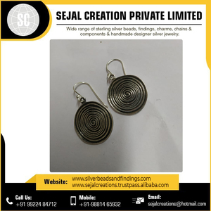 Nouveau arrivé vente en gros vente chaude multi argent 925 boucles d'oreilles en argent sterling bijoux de mode boucles d'oreilles du vendeur et du fournisseur indiens en gros - Product Image 6
