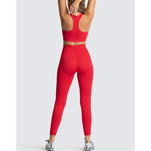 Ensemble de yoga tendance OEM, vêtements de sport et leggings de fitness pour femmes/dames. - Product Image 3