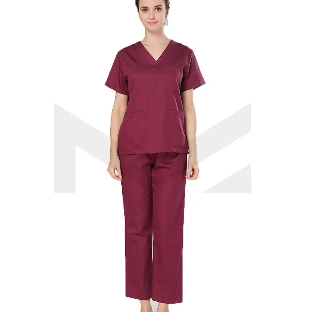 Uniformes d'hôpital de qualité supérieure, blouses médicales de infirmier, veste à manches longues, combinaison de gommage pour femmes