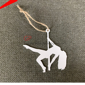 Adornos colgantes de Navidad de metal moderno adorno de árbol de Navidad hecho a mano para decoración de boda de Navidad 2025 - Product Image 5