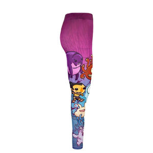 New Women 7/8 Length Sublimation Printing <b>Colorful</b> Fitness Sports Leggings - Product Image 3