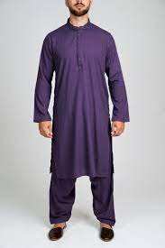 <b>Mens</b> <b>Shalwar</b> <b>Kameez</b> Embroidery Viscose Silk Knee Length Fully Stitched Ready Wash and Wear - Product Image 2