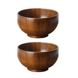 Tazón de madera estilo granja de la mejor empresa de fabricación para comedor de frutas personalizable con su logotipo para Navidad Halloween - Product Image 6