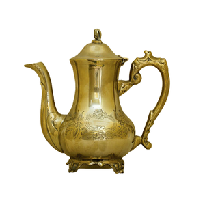 Théière à café en laiton au design magnifique avec une qualité supérieure, articles de cuisine pour hôtels, bouilloire à thé à prix abordable - Product Image 4