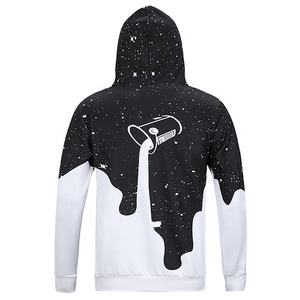 เสื้อฮู้ดพิมพ์ลายนมสำหรับผู้ชาย,เสื้อฮู้ดกีฬาแนวลำลองปี3D โดย EVERGLOW - Product Image 2